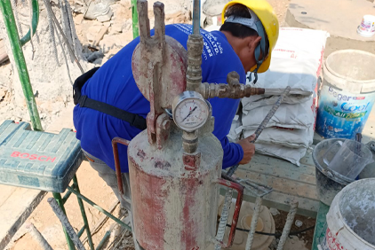 งานเจาะคอนกรีต