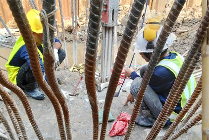 เสาเข็มเจาะระบบแห้ง